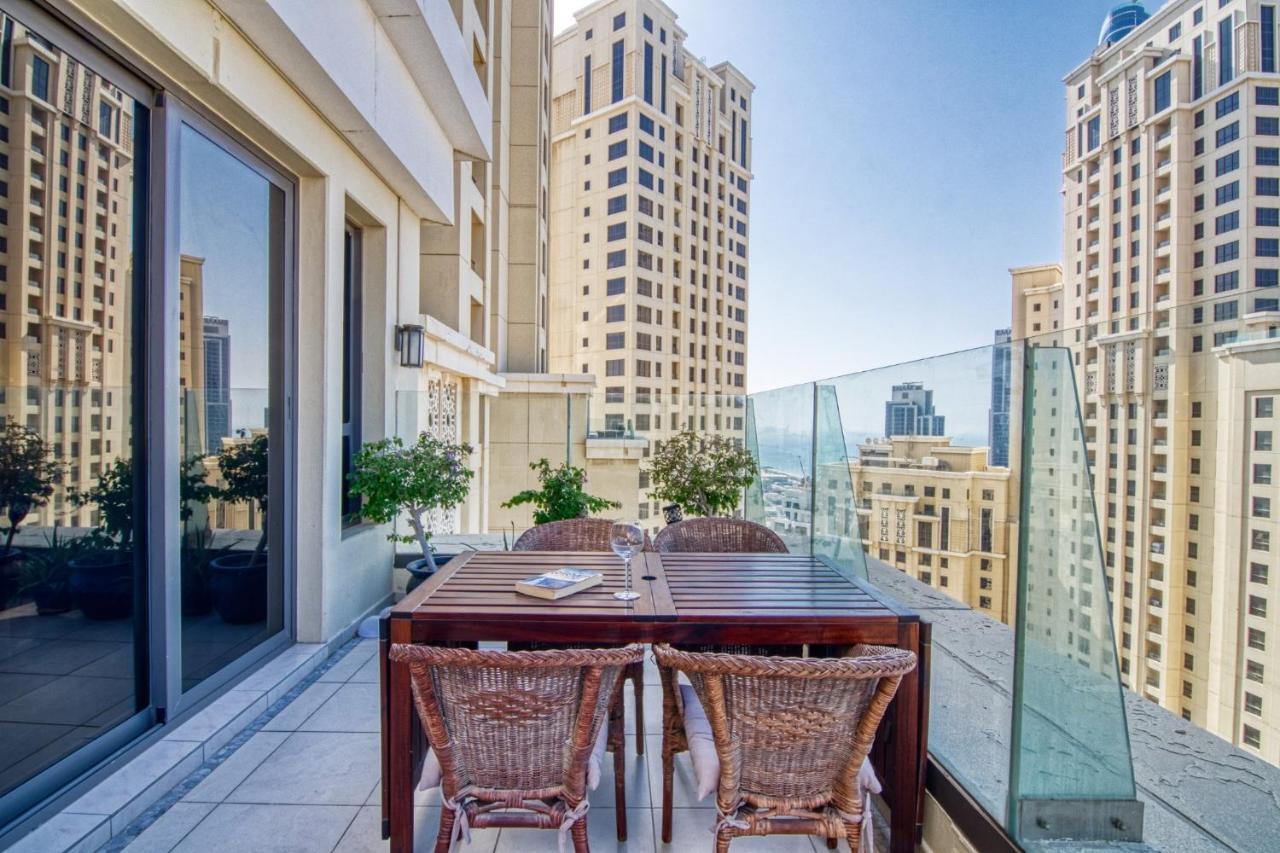 Full Sea View From A Big Terrace I 2 Bedrooms I Jbr Dubaj Zewnętrze zdjęcie